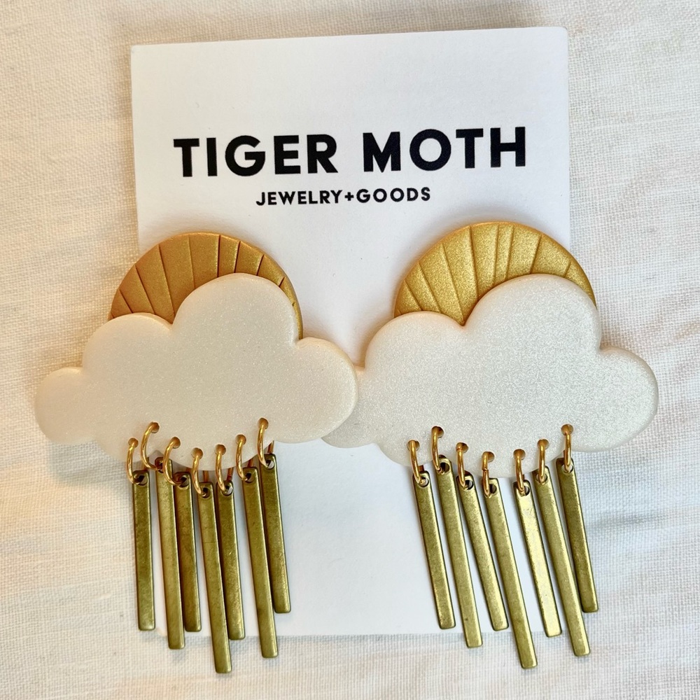 Tiger Moth Goods After the Storm Earrings
*Discontinued Style*